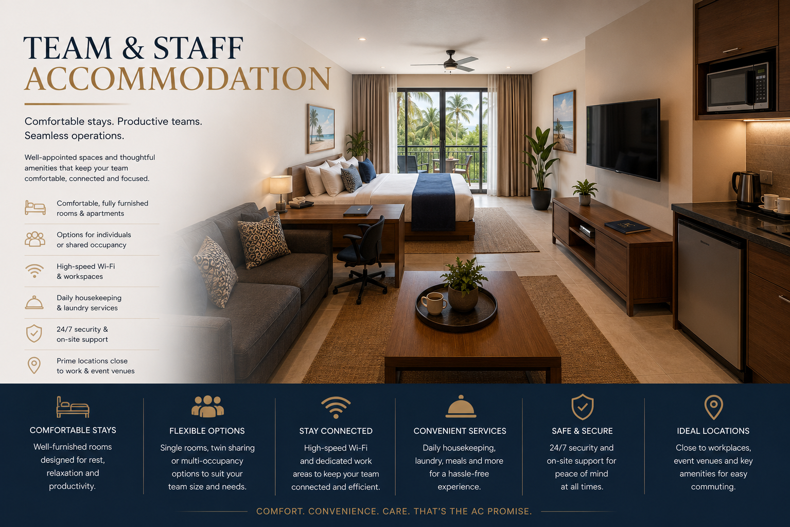 Team & Staff Accommodation